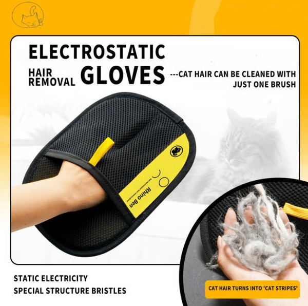 PurrfectGlove Pro + Effortless Pet Hair Removal for a Spotless Home and Happy Pets