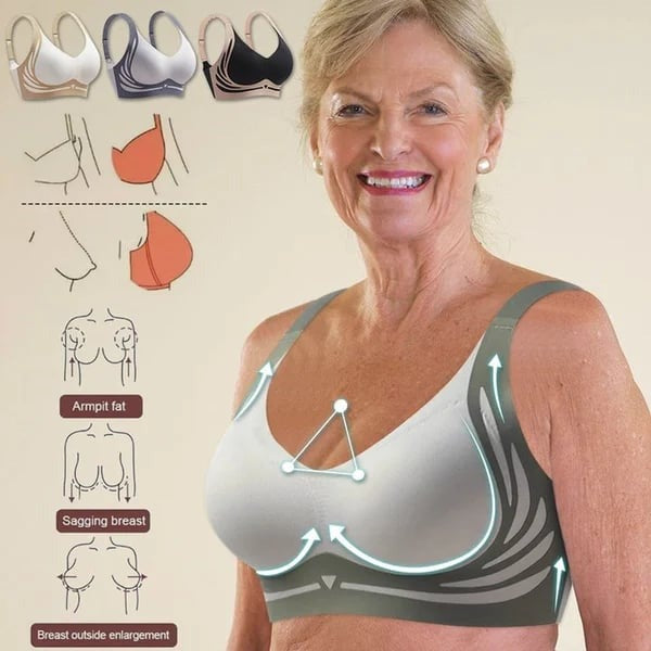 Super Gather Bra | Wireless Push-up Bra