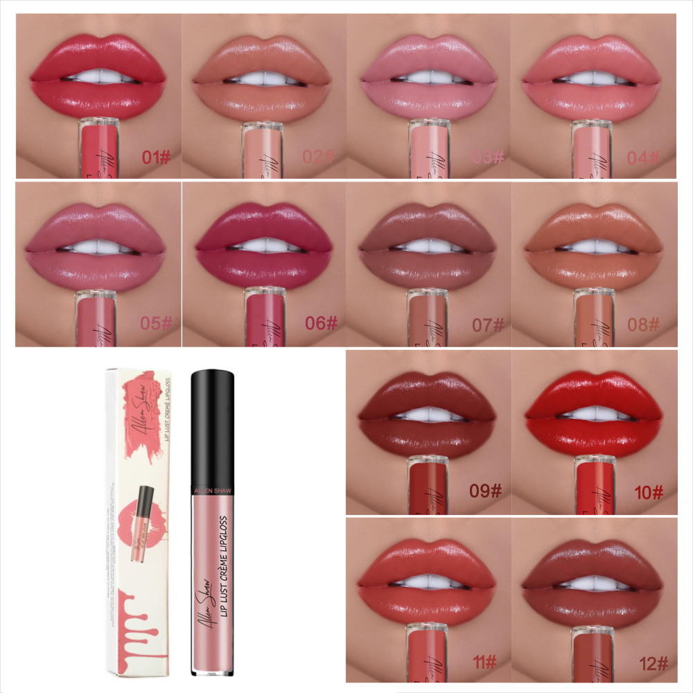 1 + 1 Free | Long-Lasting Moist Lip Gloss Plumper Liquid Lipstick