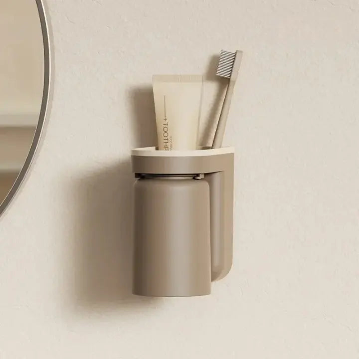 2+1 FREE | Wall-Mounted Self-Adhesive Toothbrush & Cup Holder