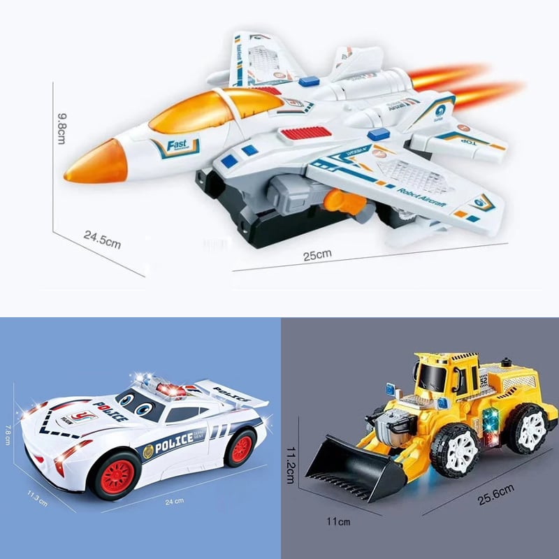 RoboPatrol – Transforming Police Car Toy