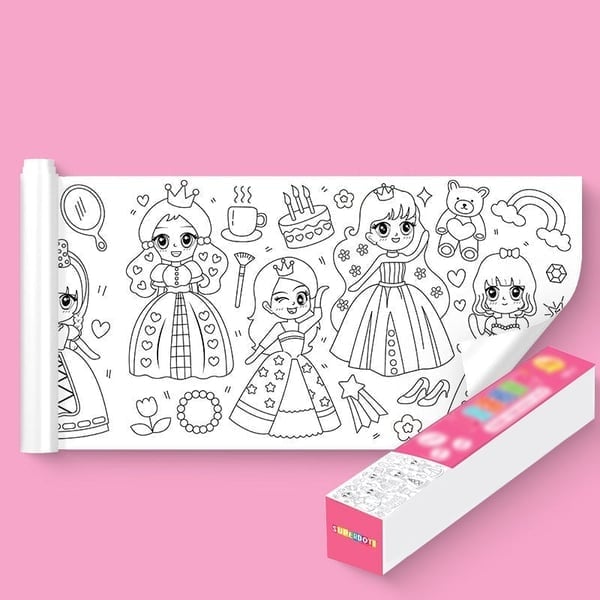 2 + 1 Free | Children's Drawing Scroll
