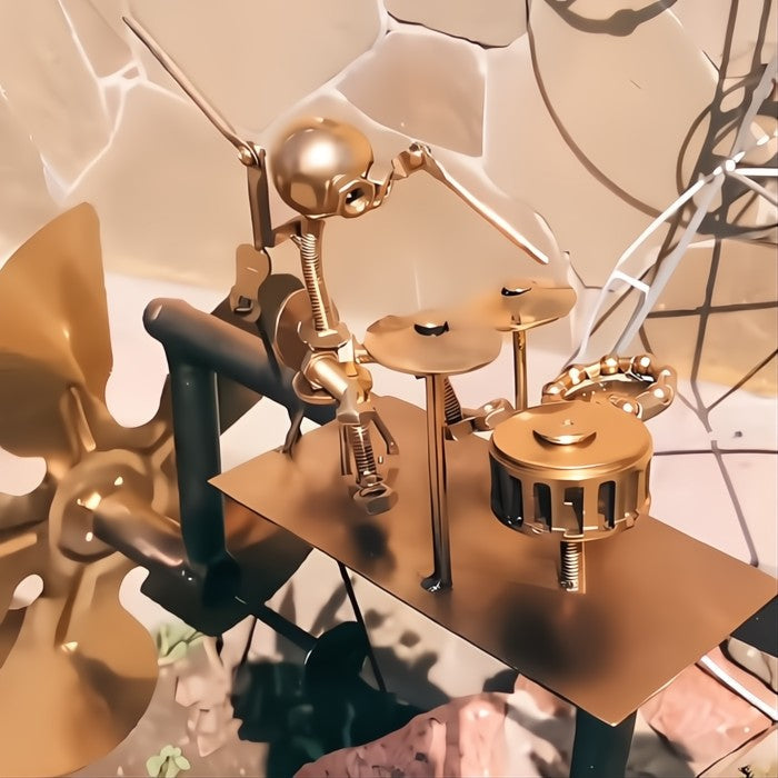 Rockband Wind Spinner - Bring Music to Your Garden – No Speaker Needed