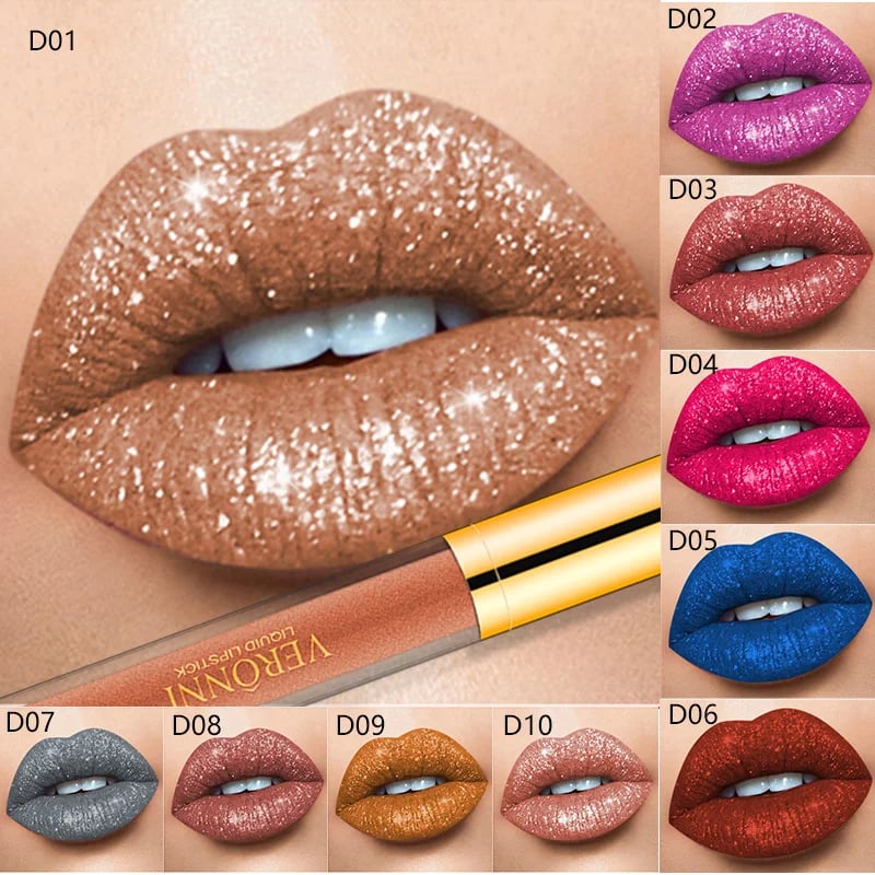 1 + 1 FREE | DiamondShine Liquid Lipstick - 16-Hour Shine, All-Day Comfort