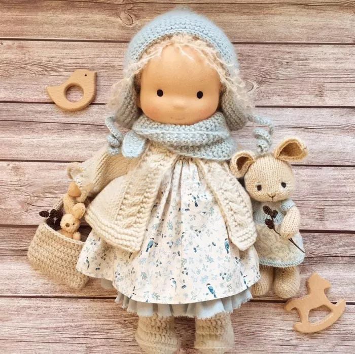 Handmade Waldorf Doll