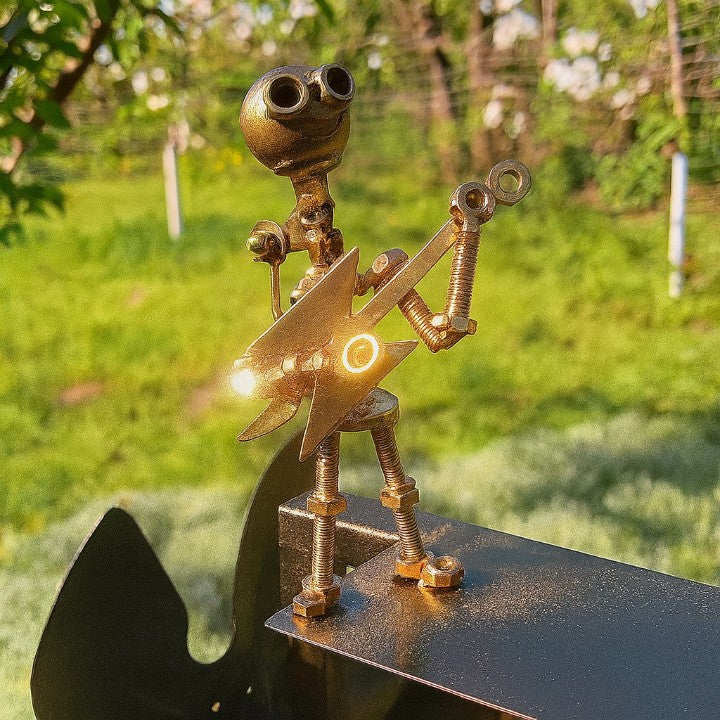 Rockband Wind Spinner - Bring Music to Your Garden – No Speaker Needed