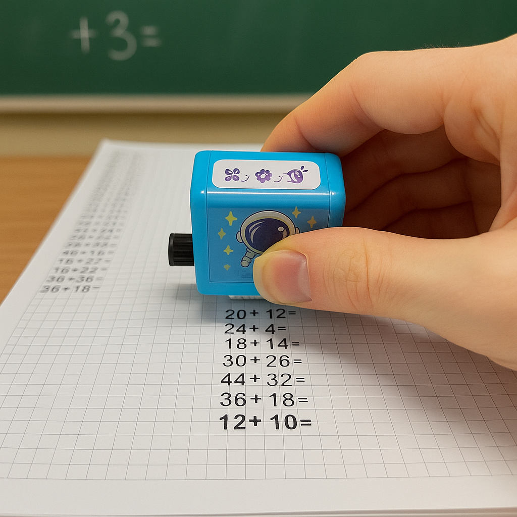 Math Practice Question Maker Roller