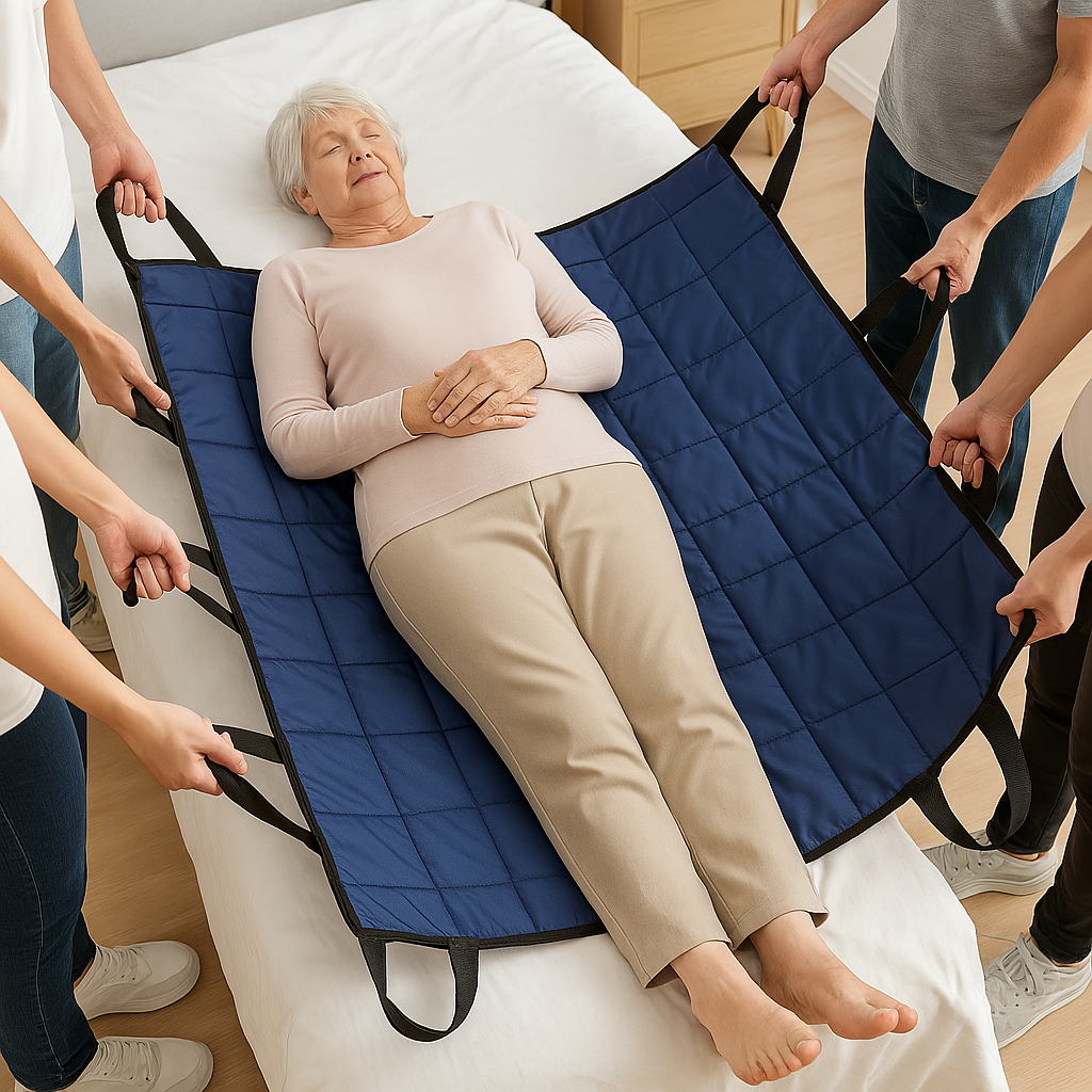 Padded Bed Senior Transfer Helper