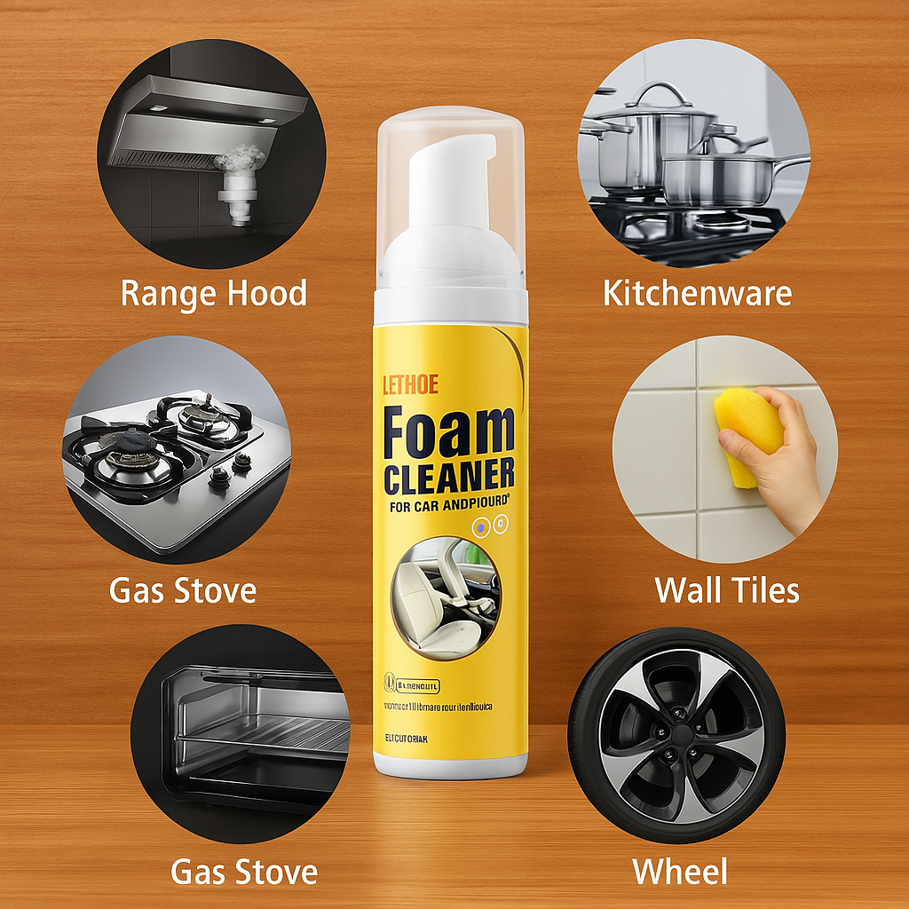 Multi-Purpose Easy Cleaning Foam Cleaner Spray