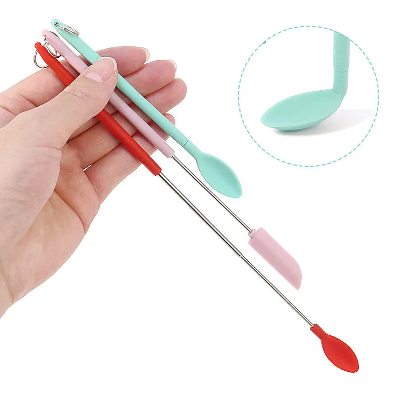 Mini Silicone Jar Spatulas Set | 1+1 Free