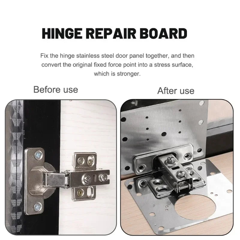 Stainless Steel Hinge Repair Kit | 5+5 Free