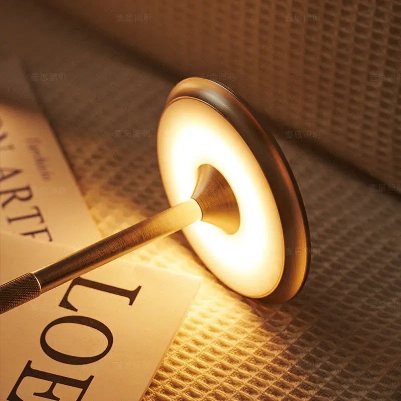 Wireless Table Lamp - Adjustable Brightness