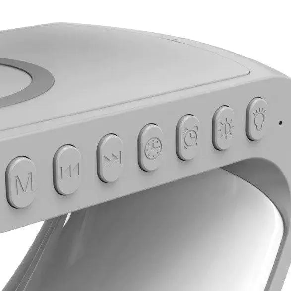 Multifunctional Smart Ambient Lamp - Wireless Charger & Alarm Clock