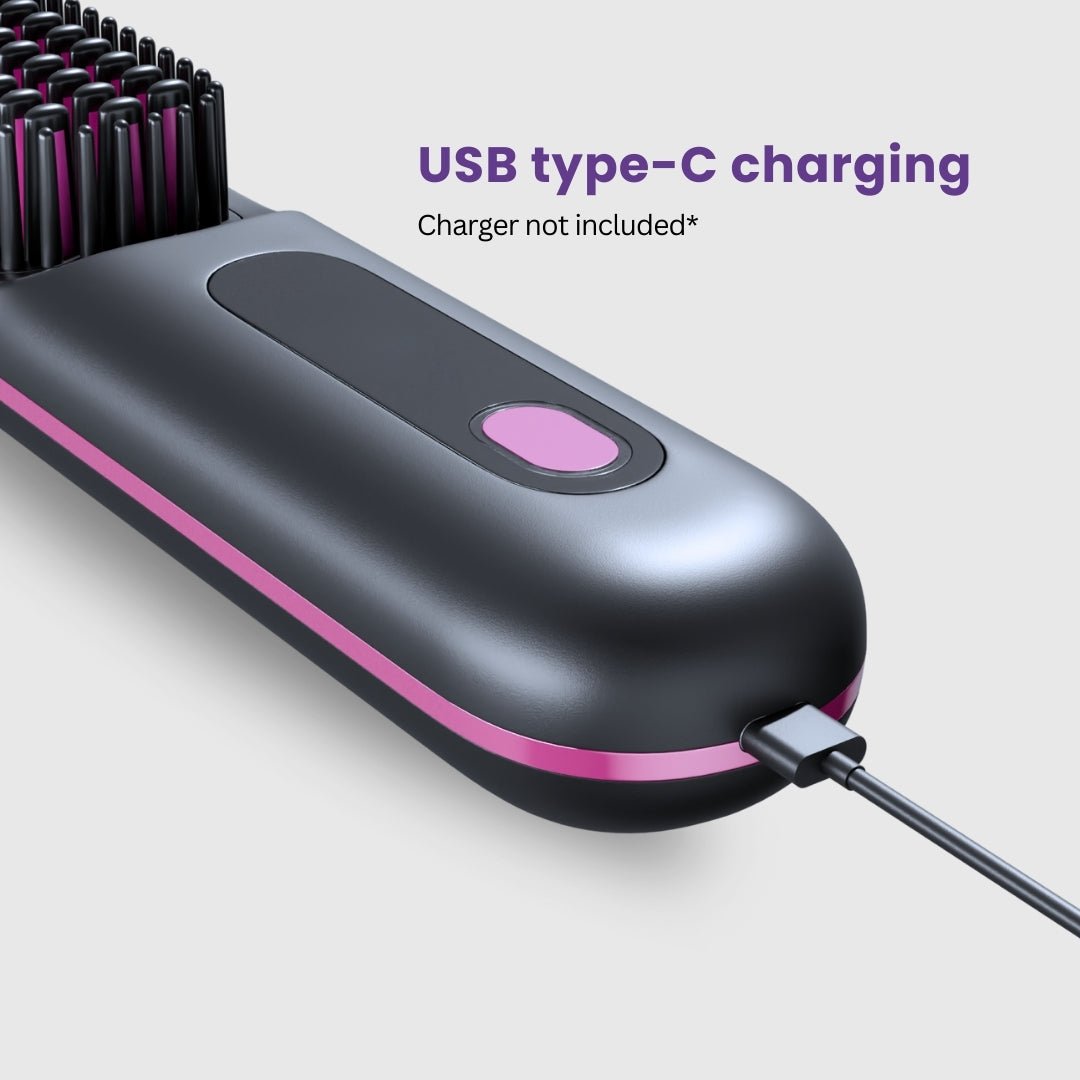 GoBrush Pro - Portable Straightener Brush