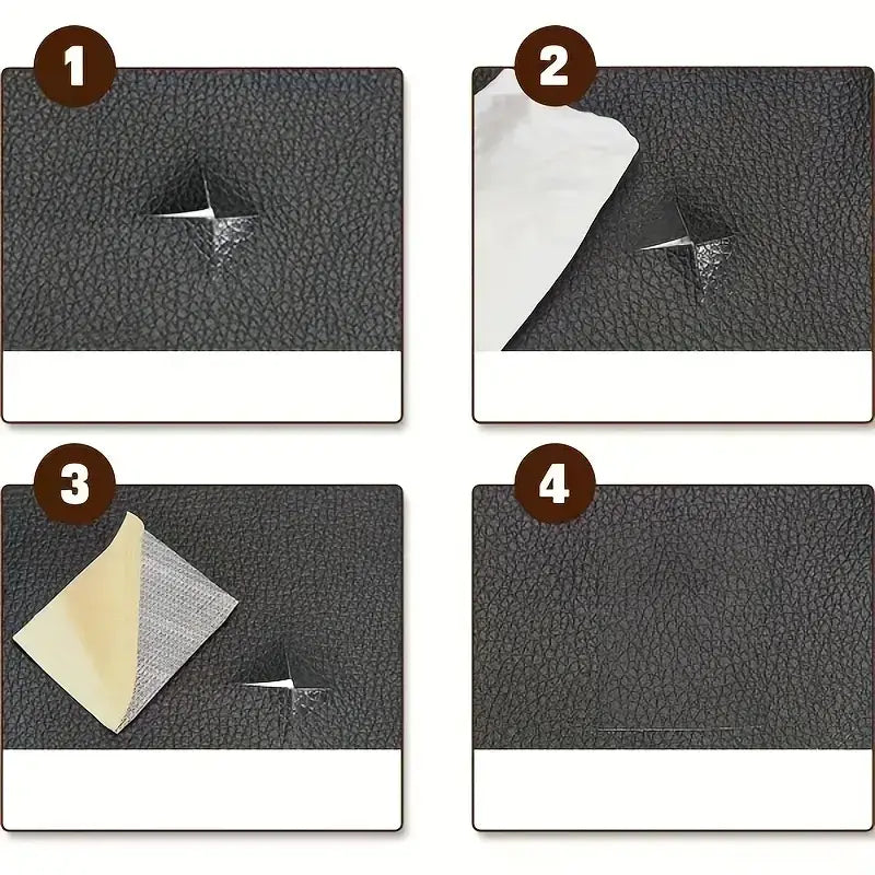 Self-Adhesive Patches - Leather Repair Kit