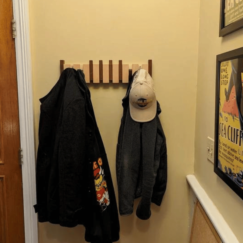 KeyHang™ - Handcrafted Piano Coat & Hat Racks