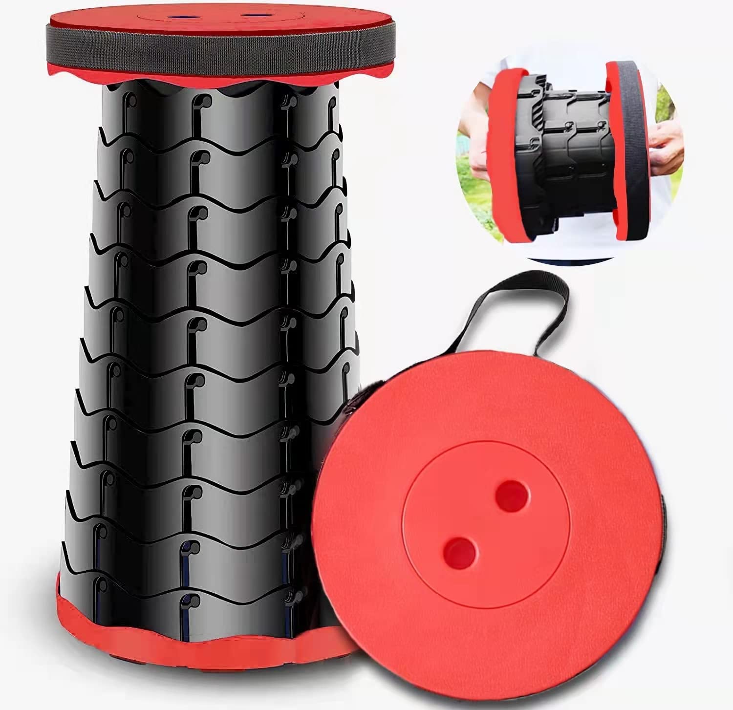 ElevatePro™ - Portable & Lightweight Telescopic Stool (+FREE bag)