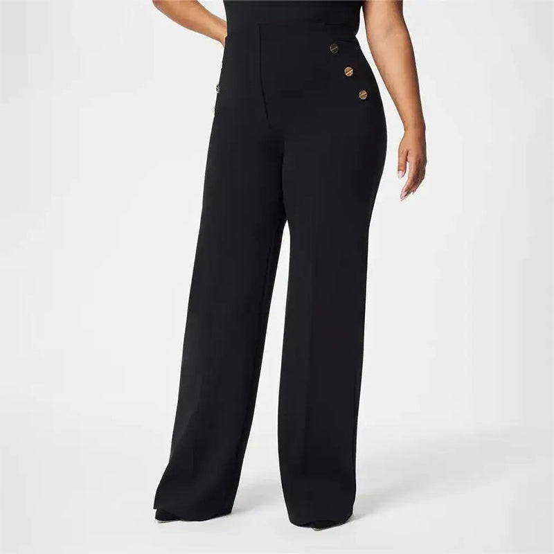 Rebecca™ | Plus Size High-Waist Wide-Leg Pants