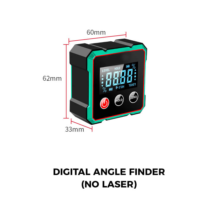 LevelMax | 2-in-1 Laser Digital Angle Finder