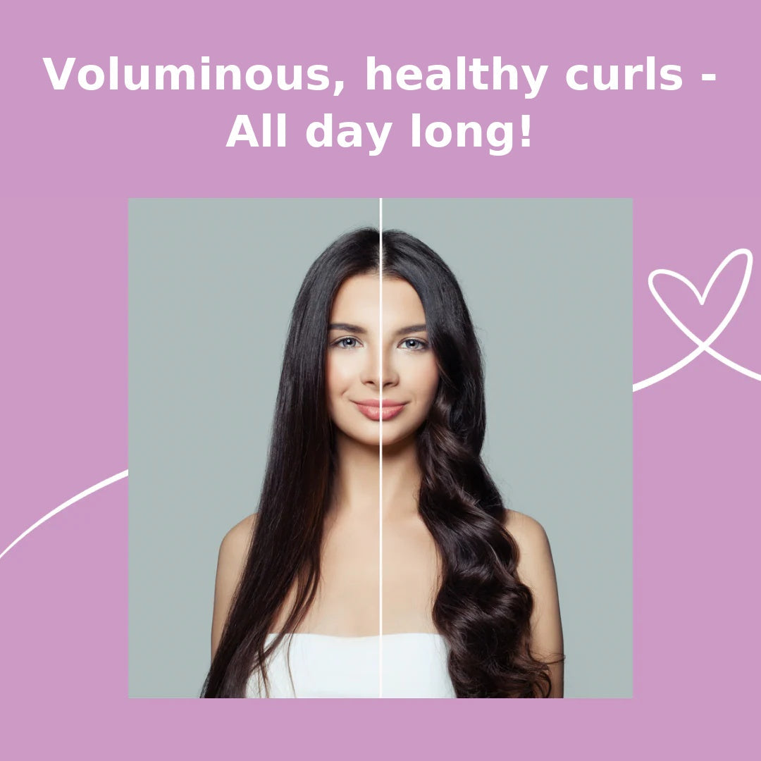 Heatless Curling Buns – Overnight Blowout Without Damage!