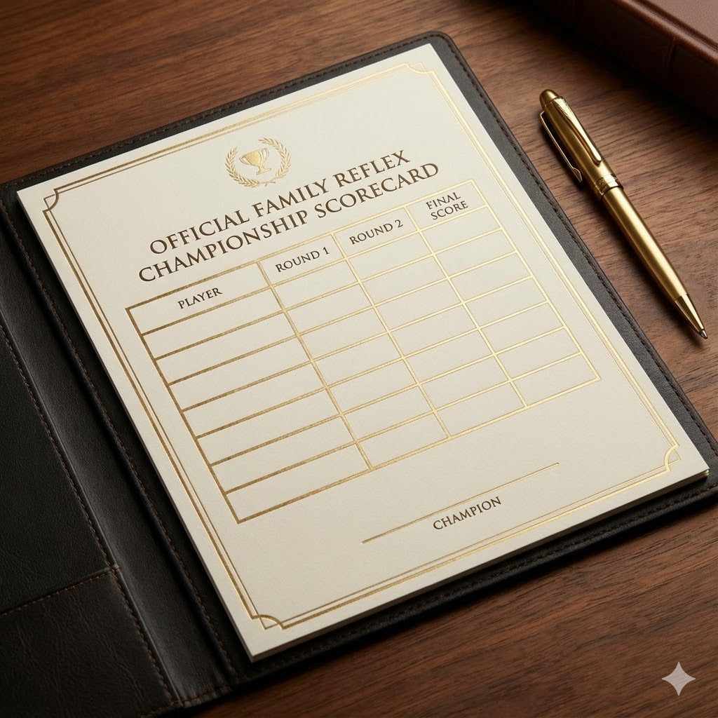 Official Family Reflex Score Card
