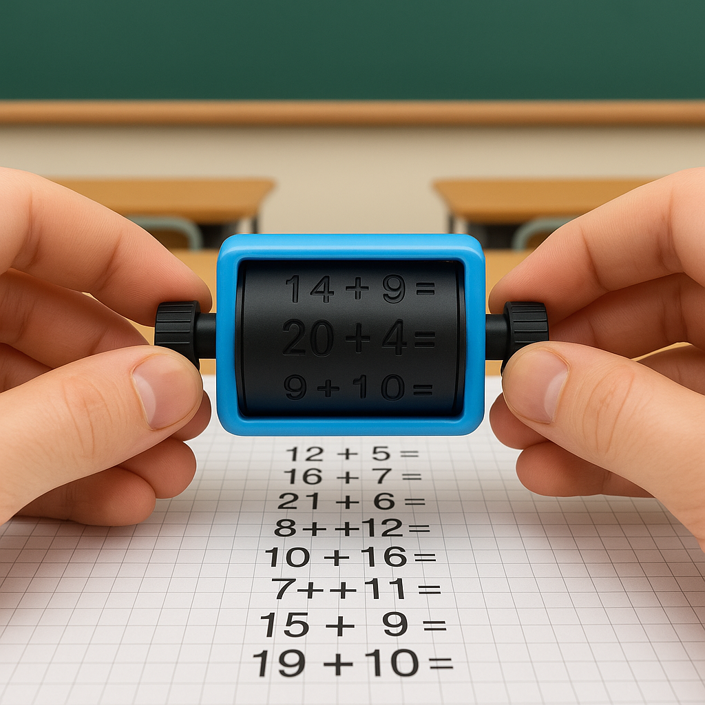 Math Practice Question Maker Roller